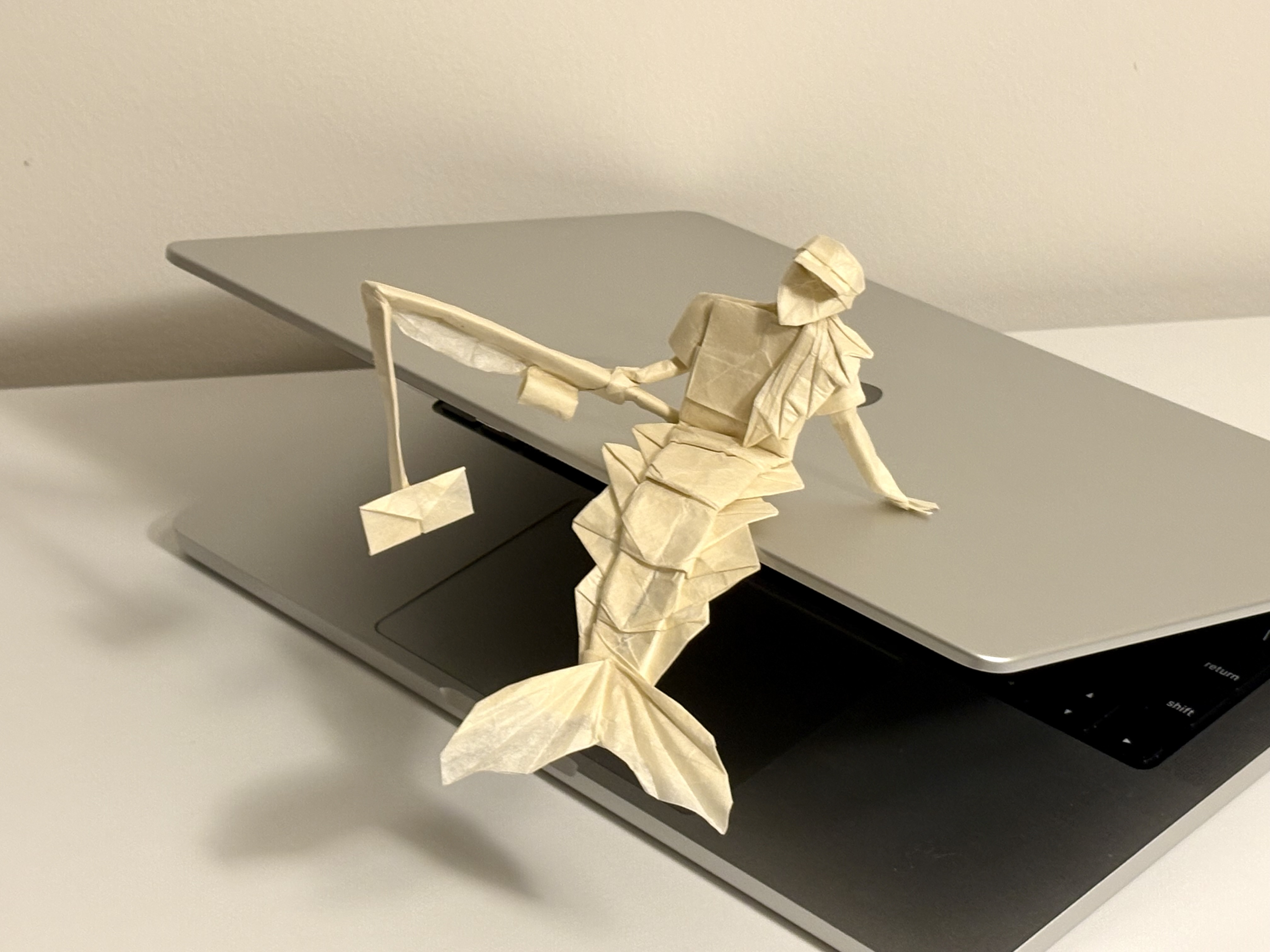 Origami phishing.