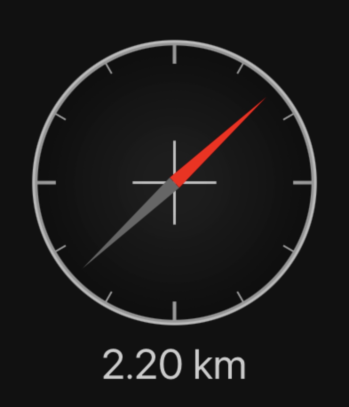 compass with distance